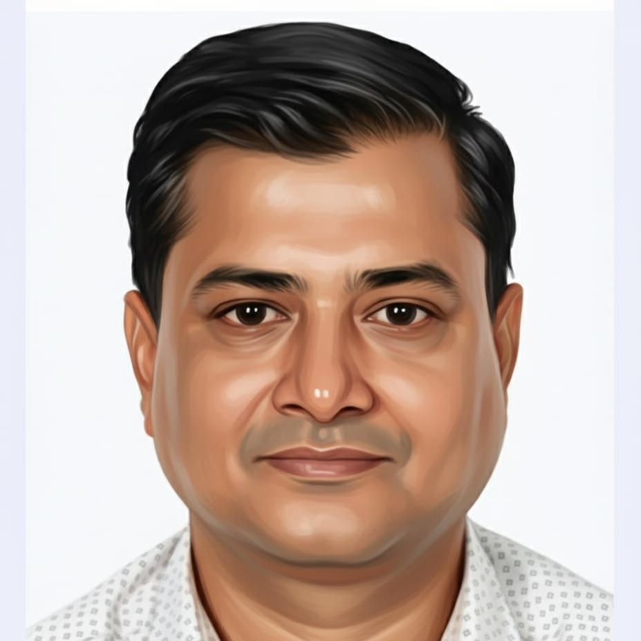 Portrait of Deepak Agarwal (Ramuka)